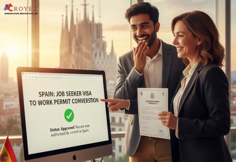Spain job seeker visa for Indians