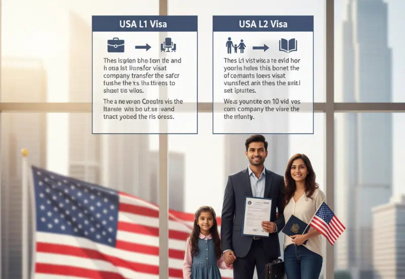 USA L1 and L2 Visa