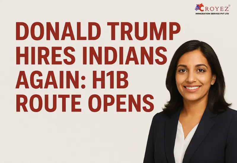 Donald Trump Hires Indians Again H1B Route Opens