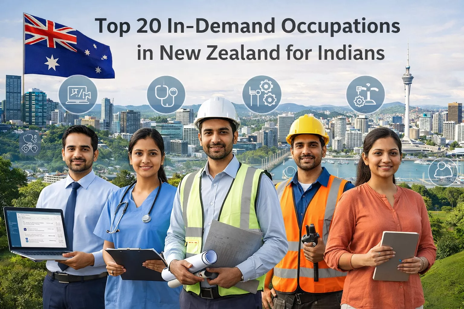 New Zealand skilled work occupations visa
