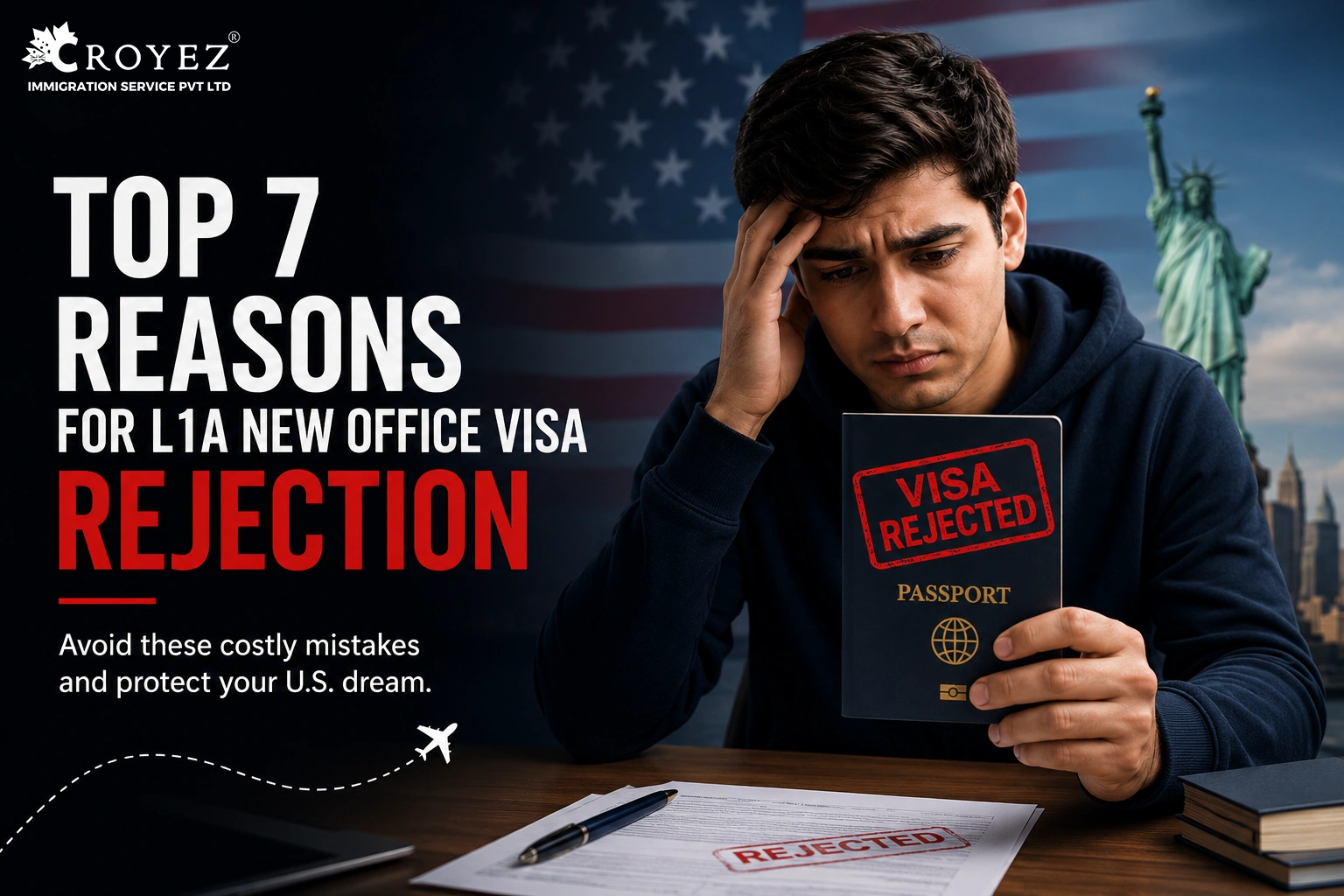 l1a new office visa rejection reasons