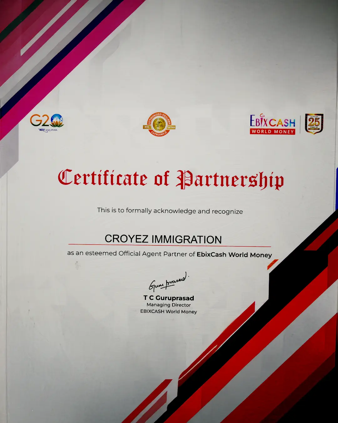Esteemed Official Partner