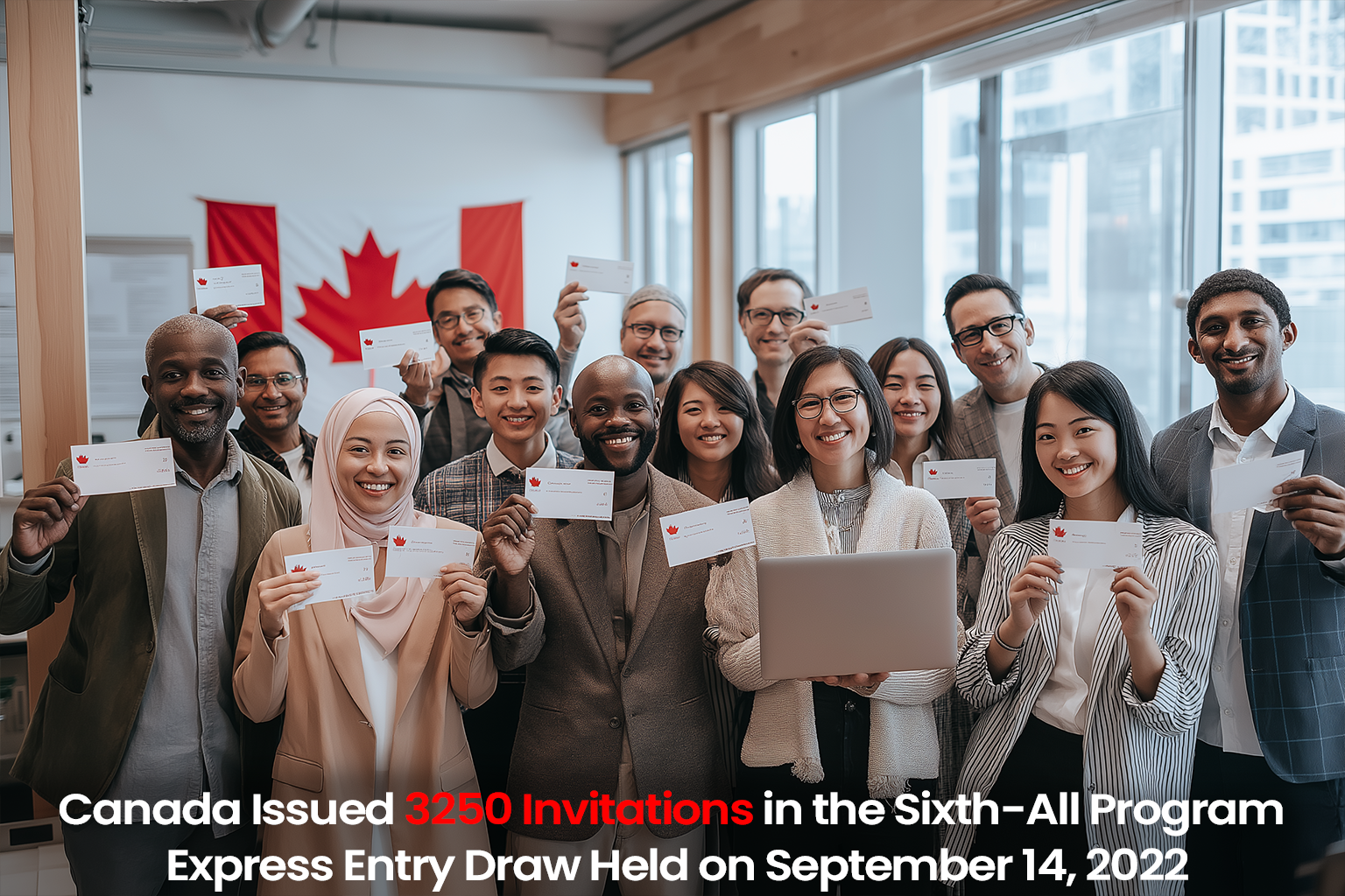 Canada Issued 3250 Invitations in the Sixth-All Program Express Entry Draw Held on September 14, 2022