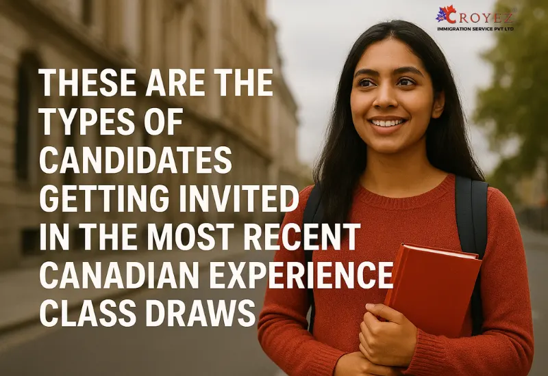 These are the types of candidates getting invited in the most recent Canadian Experience Class draws
