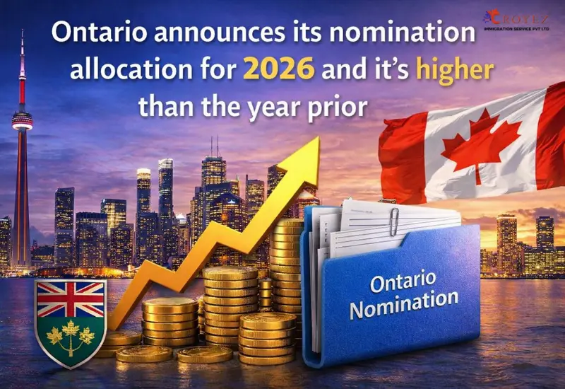 Ontario announces its nomination allocation for 2026 and it’s higher than the year prior