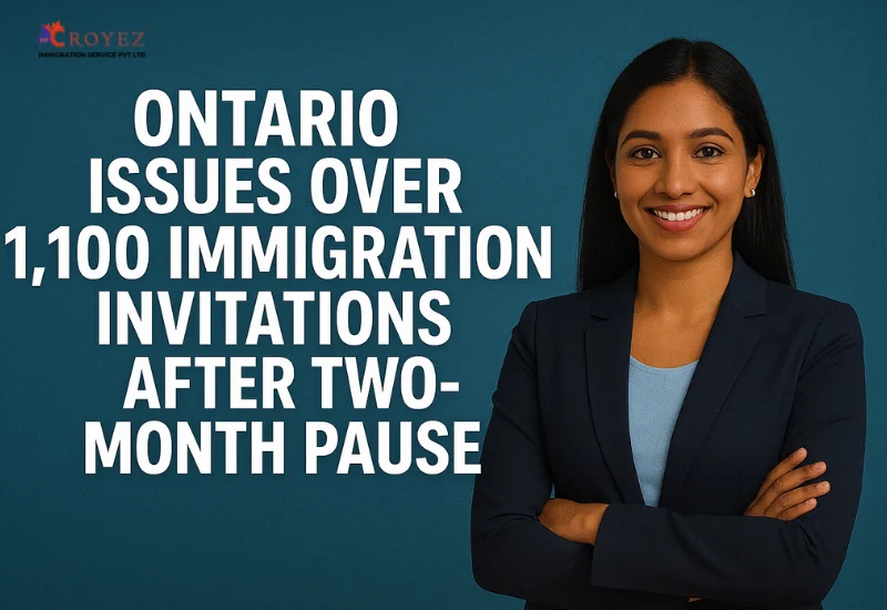 Ontario Issues Over 1100 Immigration Invitations after Two-Month Pause