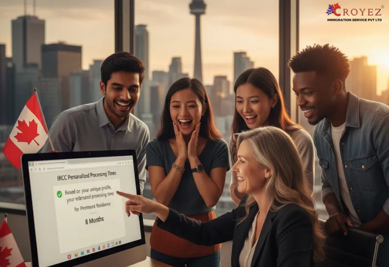 Permanent residence and citizenship applicants can now look up personalized processing times