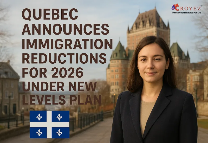 Quebec Announces Immigration Reductions for 2026 Under New Levels Plan