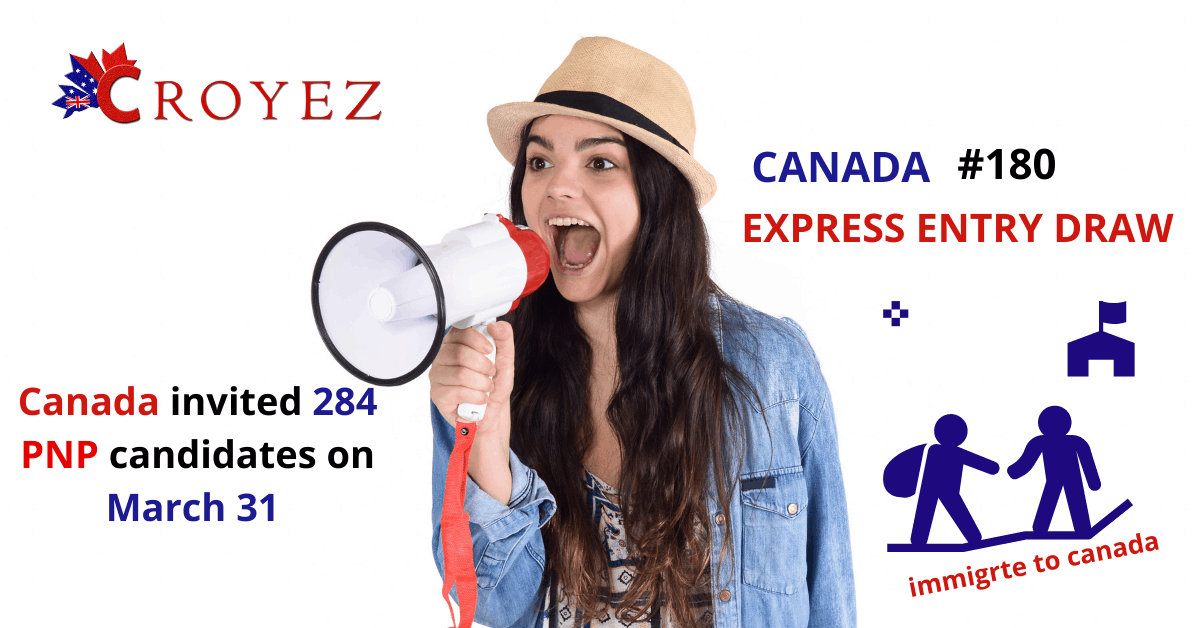 Canada Express Entry-PNP draw #180